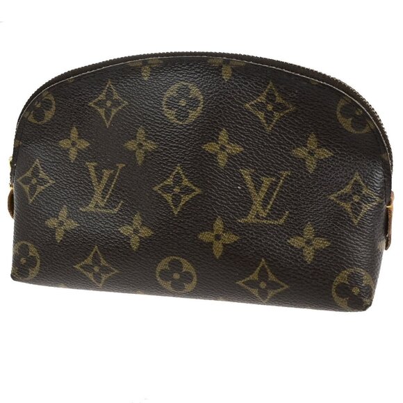 LOUIS VUITTON Pochette Cosmetic Pouch Bag Monogram Leather BN M47515 - Picture 1 of 1